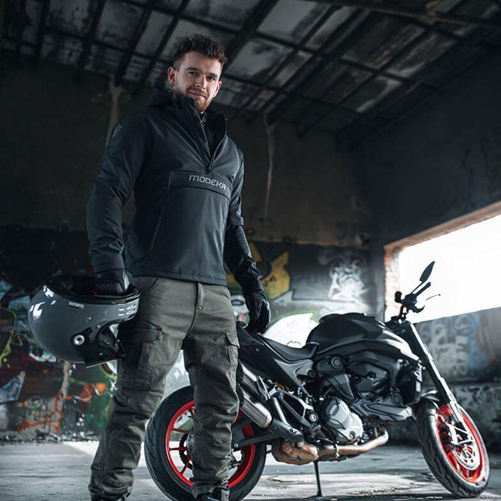 Jakna BRAKER crna M MODEKA