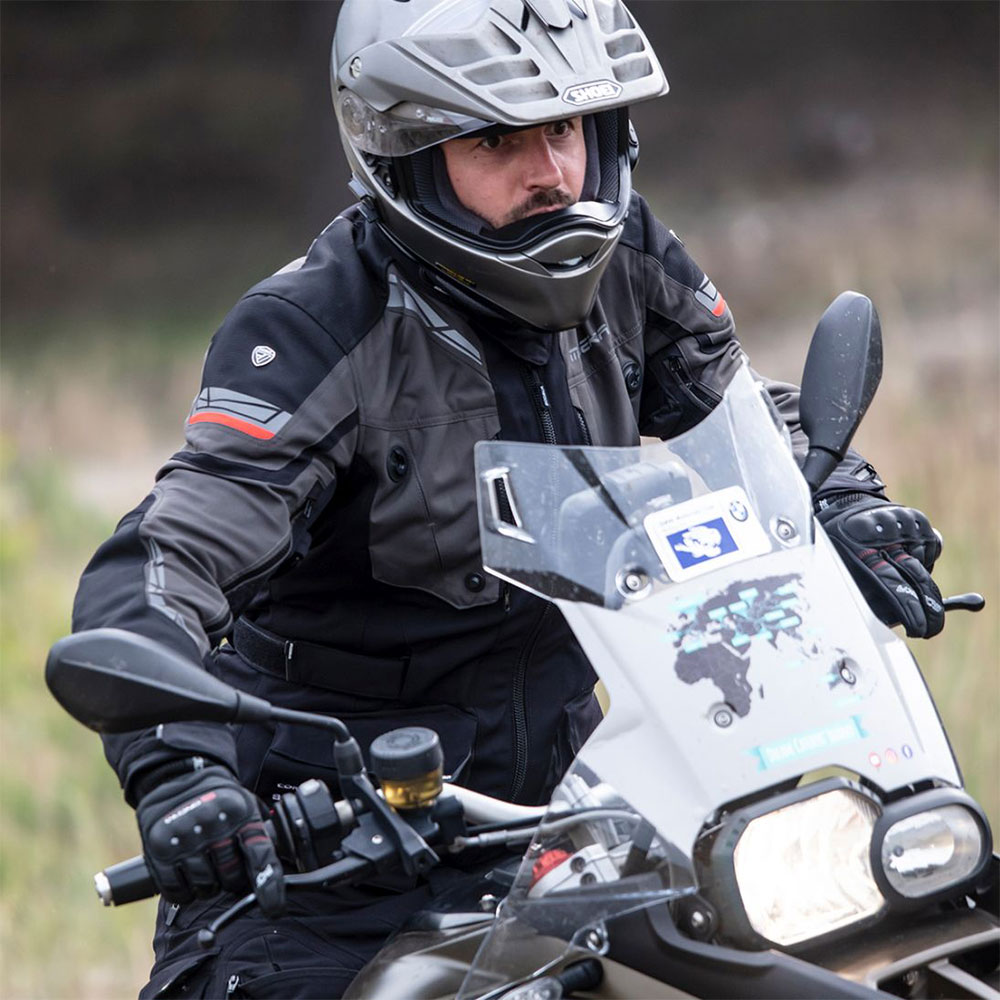 Jakna PANAMERICANA II crno tamno siva 3 u 1 MODEKA