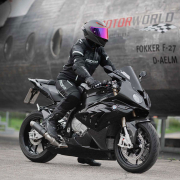 Jakna VALYANT kožna crno bela 54 / XL MODEKA