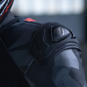 Jakna VALYANT kožna crno crvena 52 / L MODEKA