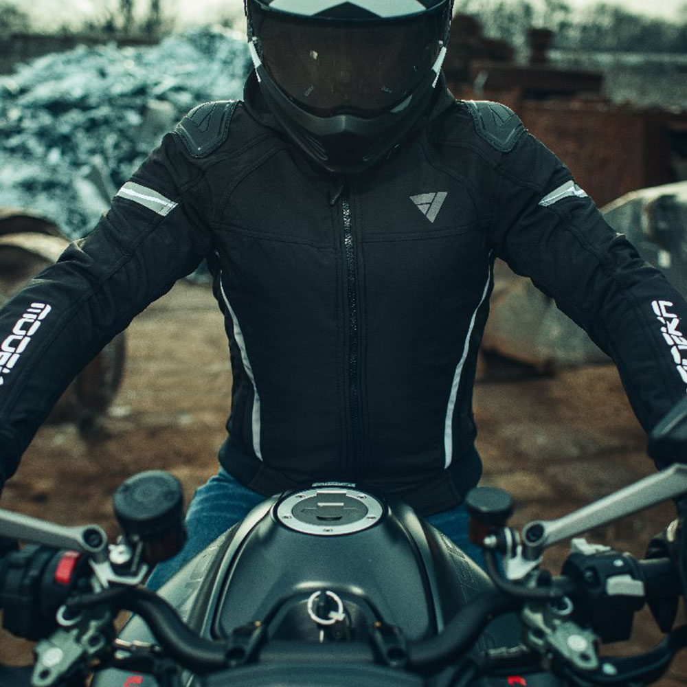 Jakna CLARKE SPORT crno bela XL MODEKA