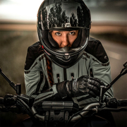 Rukavice kožne letnje AIR RIDE crne 9 L MODEKA