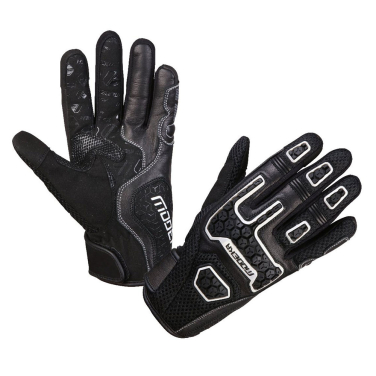 Rukavice DRACON MESH kožne crno bele 11 2XL MODEKA