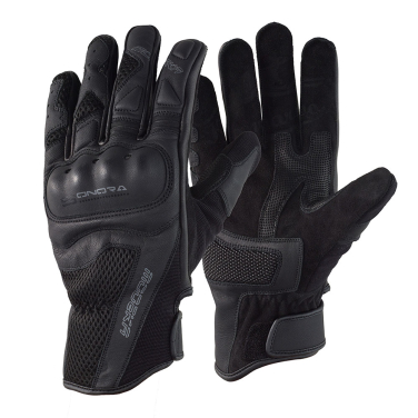 Rukavice SONORA letnje duge crne MODEKA