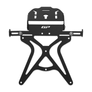 Nosač tablice univerzalni sa nosačem žmigavaca crni GP KOMPOZIT