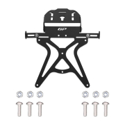 Nosač tablice univerzalni sa nosačem žmigavaca crni GP KOMPOZIT