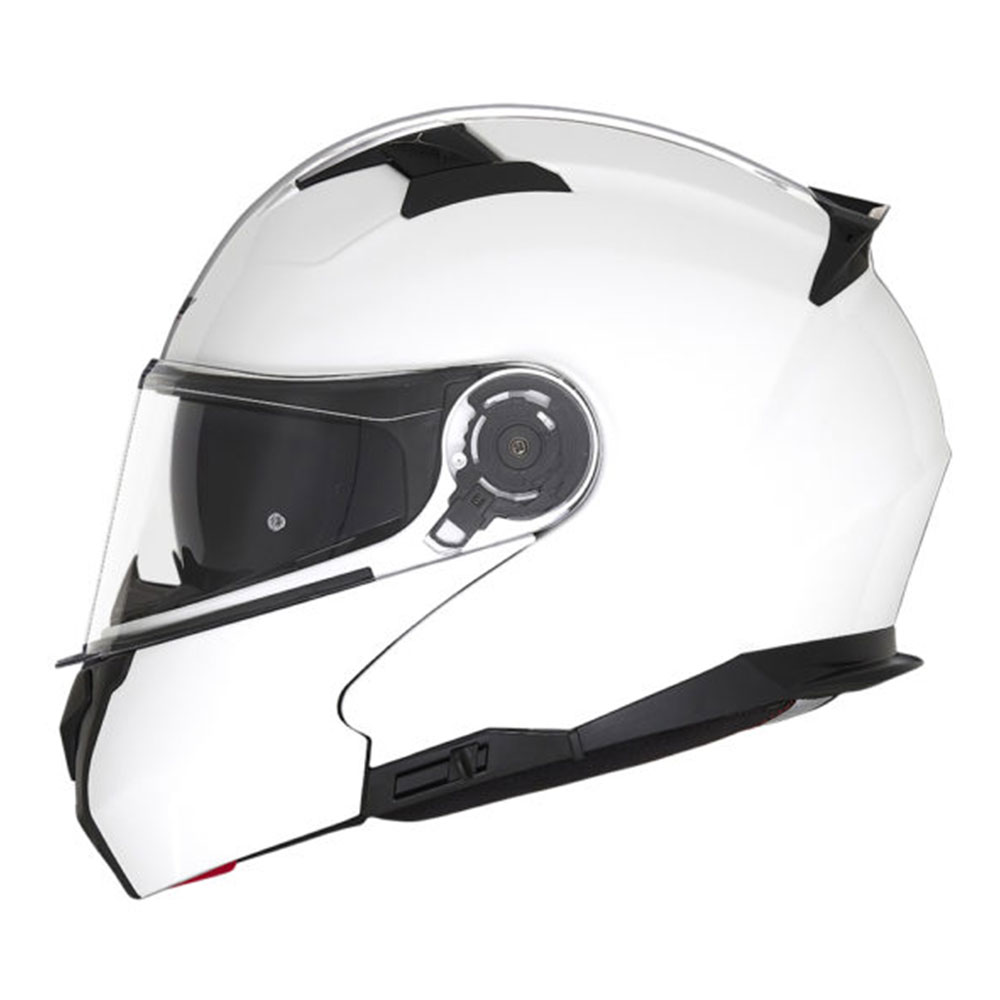 Kaciga NOX Flip Up N966 sa naočarima bela