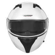 Kaciga NOX Flip Up N966 sa naočarima bela