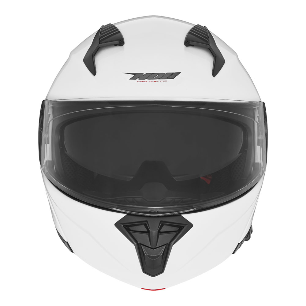 Kaciga NOX Flip Up N968 sa naočarima bela L