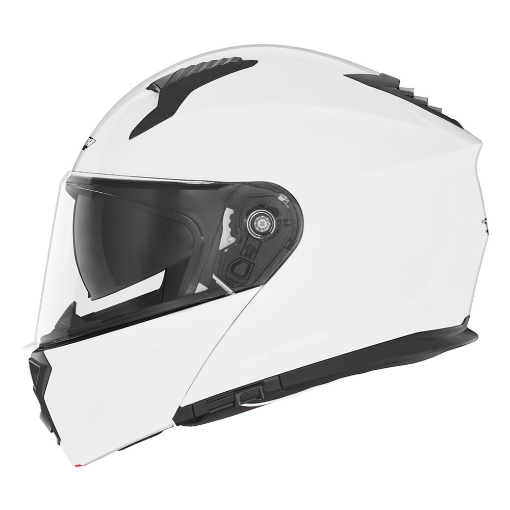 Kaciga NOX Flip Up N968 sa naočarima bela