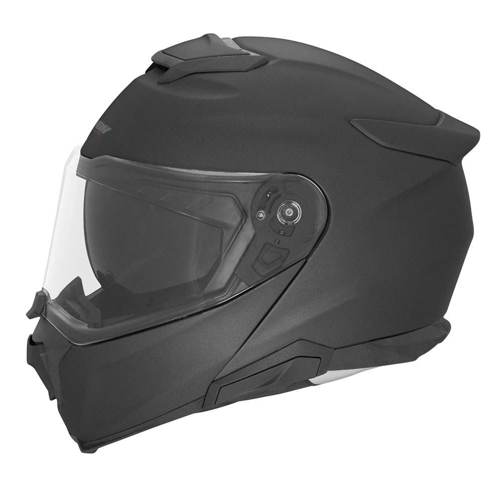 Kaciga NOX Flip Up N967 sa naočarima mat crna 2XL