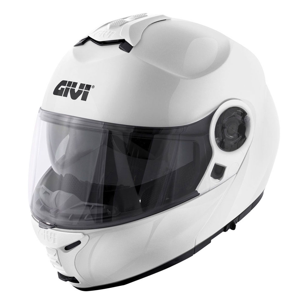 Kaciga GIVI Flip Up X21 EVO bela  sa naočarima XL