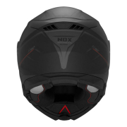 Kaciga NOX Flip Up N967 SYNCHRO sa naočarima mat crno crvena 2XL