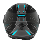 Kaciga jet Kappa KV37R crno titanium