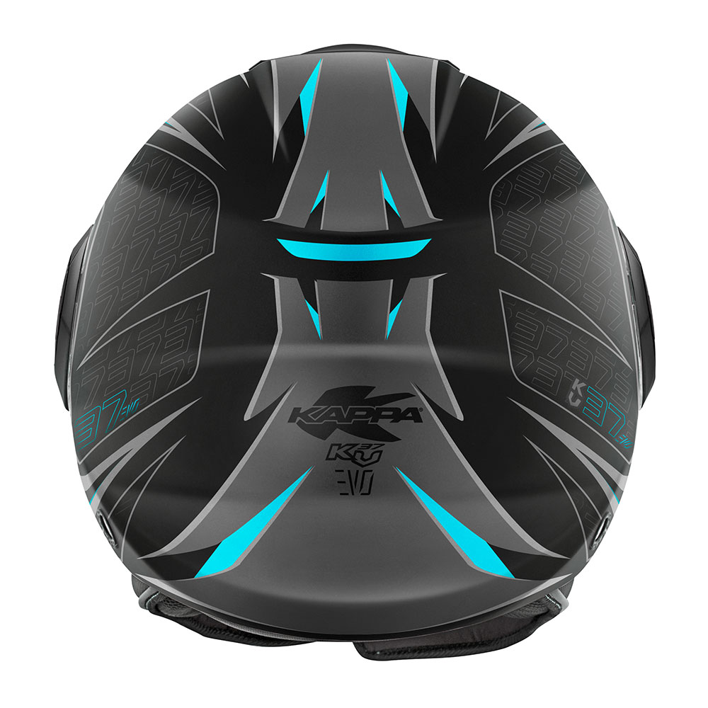 Kaciga jet Kappa KV37R crno titanium