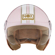 Kaciga NOX Jet 210 pastelno roza M