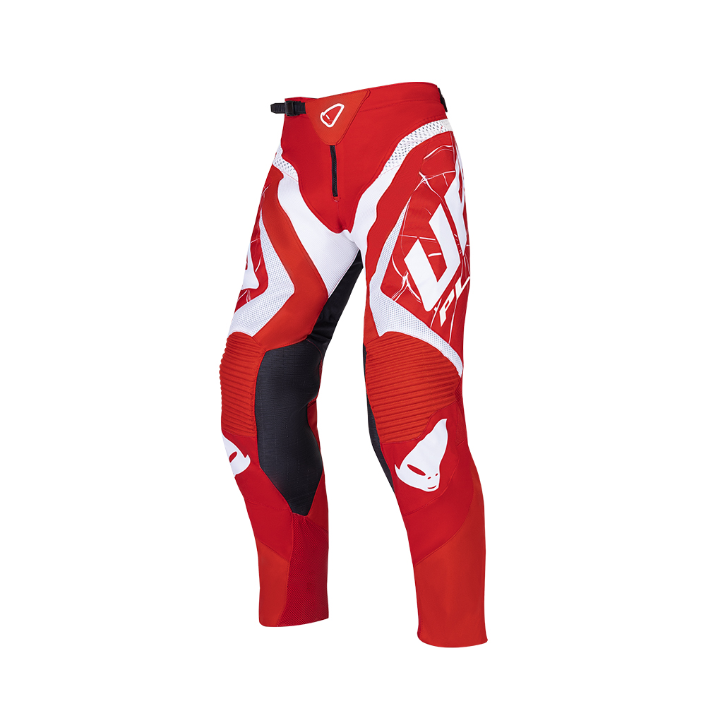 Pantalone Cross UFO BULLET crveno bele veličina 50