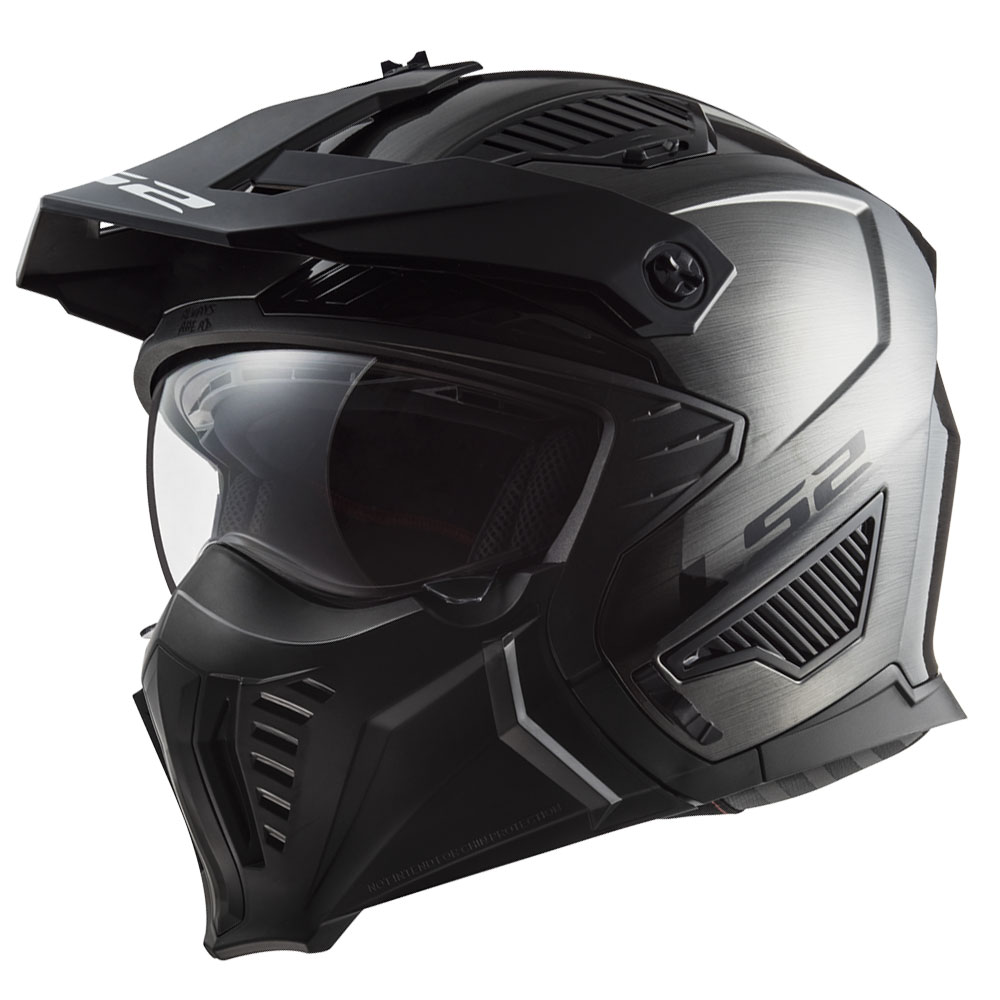 Kaciga LS2 Jet OF606 DRIFTER JEANS titanium XL