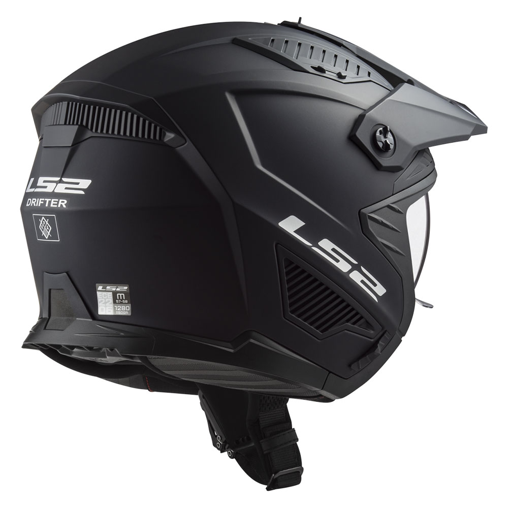 Kaciga LS2 Jet OF606 DRIFTER SOLID mat crna M