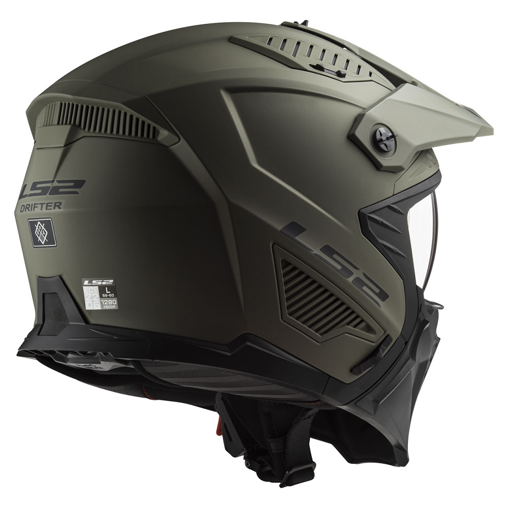 Kaciga LS2 Jet OF606 DRIFTER mat boja peska XL