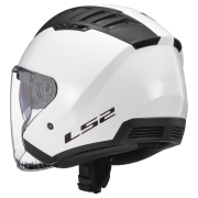 Kaciga LS2 Jet OF600 COPTER II bela sa naočarima XL