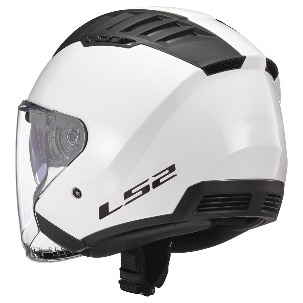 Kaciga LS2 Jet OF600 COPTER II bela sa naočarima XL
