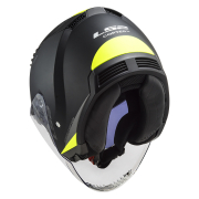 Kaciga LS2 Jet OF600 COPTER II URBANE  mat crno žuta sa naočarima XL