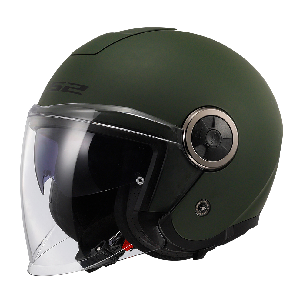 Kaciga LS2 Jet OF620 CLASSY MATT MILITARY zelena XL