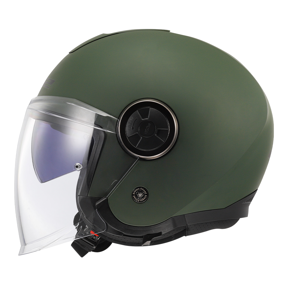 Kaciga LS2 Jet OF620 CLASSY MATT MILITARY zelena XL