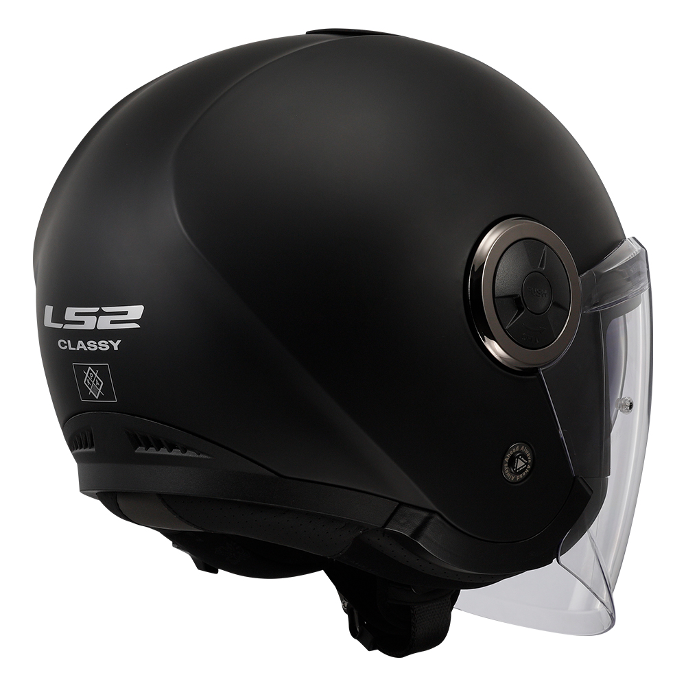 Kaciga LS2 Jet OF620 CLASSY SOLID mat crna XXL