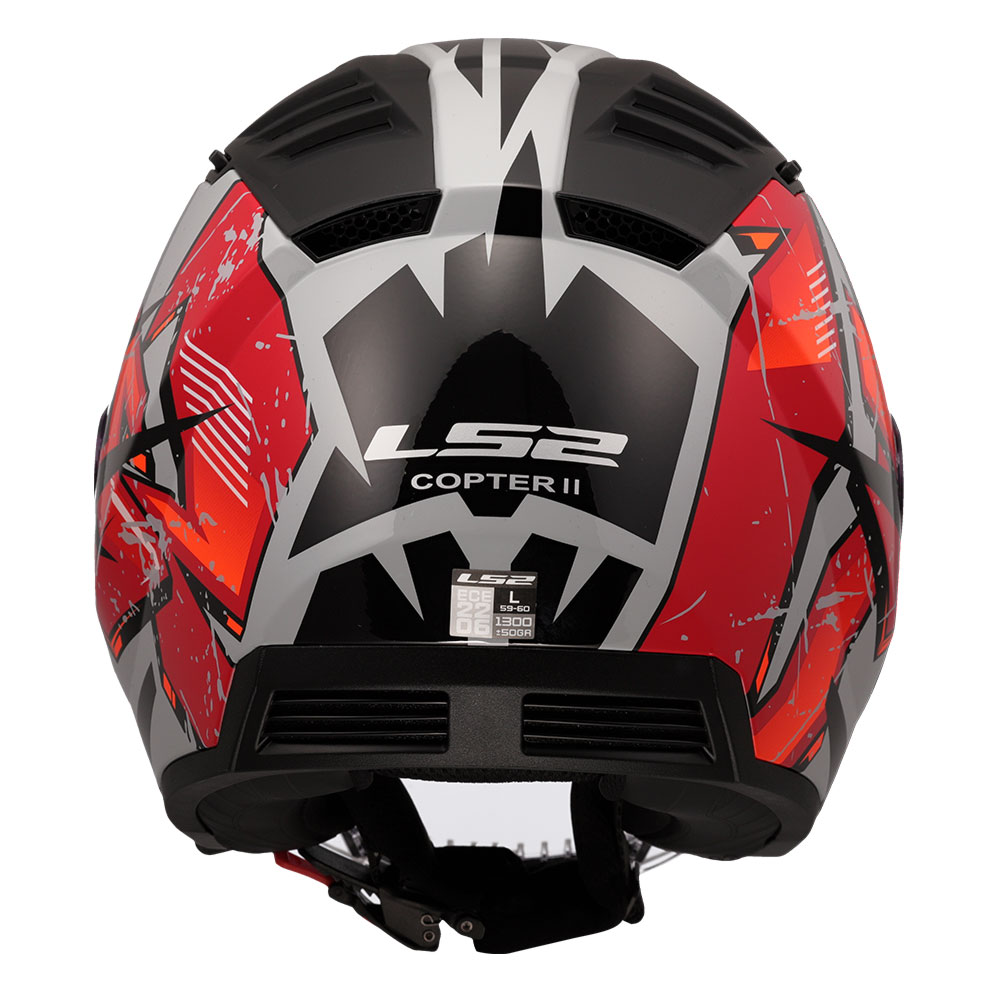 Kaciga LS2 Jet OF600 COPTER II KANJI siva L