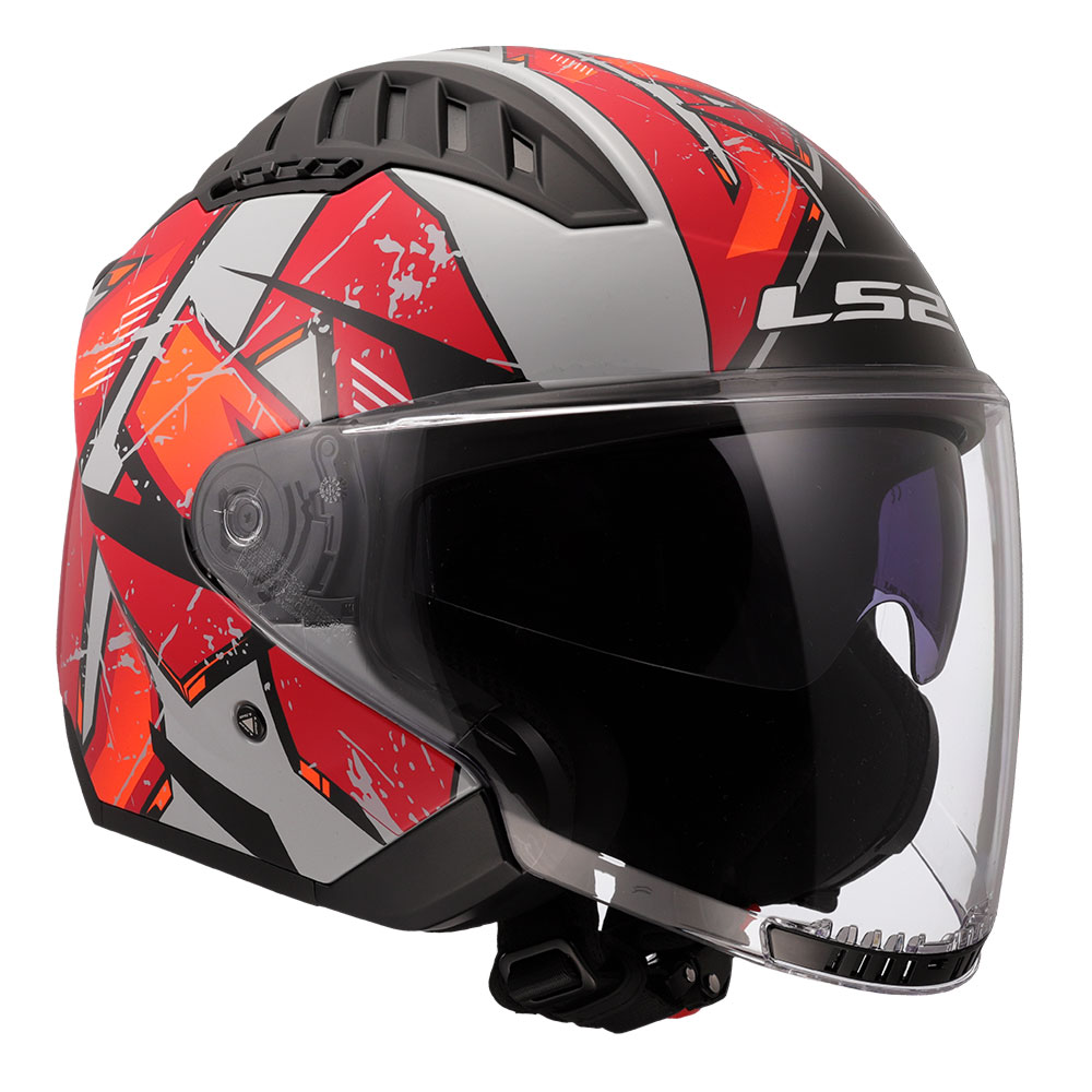 Kaciga LS2 Jet OF600 COPTER II KANJI siva S