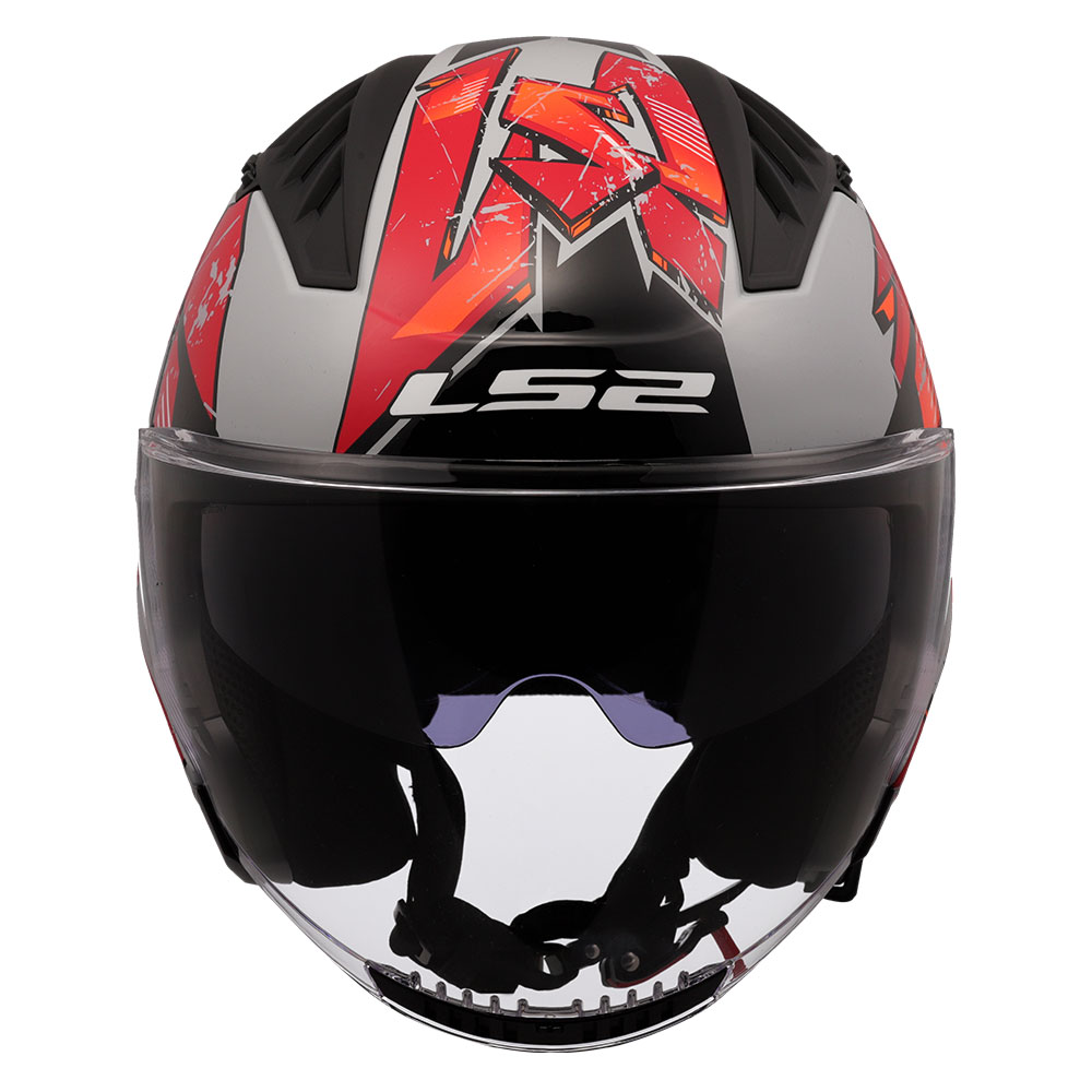 Kaciga LS2 Jet OF600 COPTER II KANJI siva XL