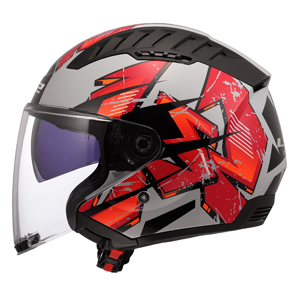 Kaciga LS2 Jet OF600 COPTER II KANJI siva XL