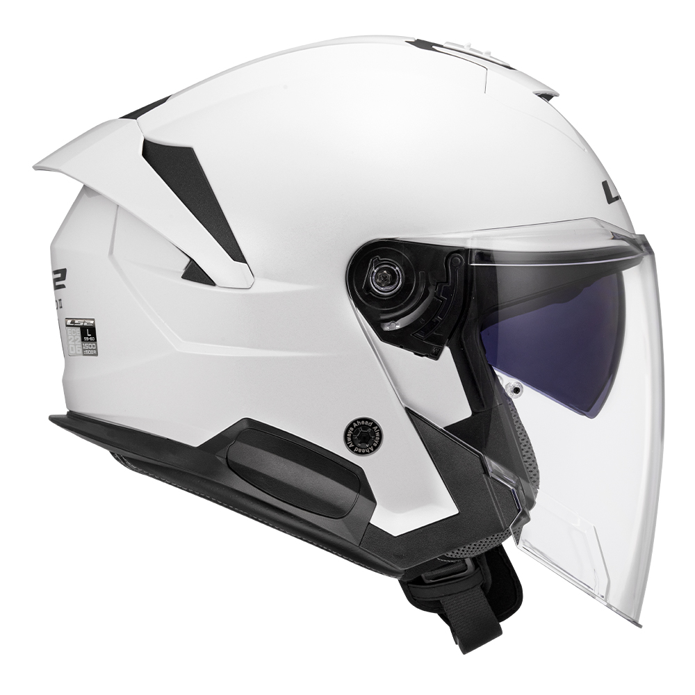 Kaciga LS2 Jet OF618 VERSO II SOLID bela