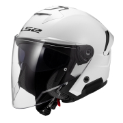 Kaciga LS2 Jet OF618 VERSO II SOLID bela
