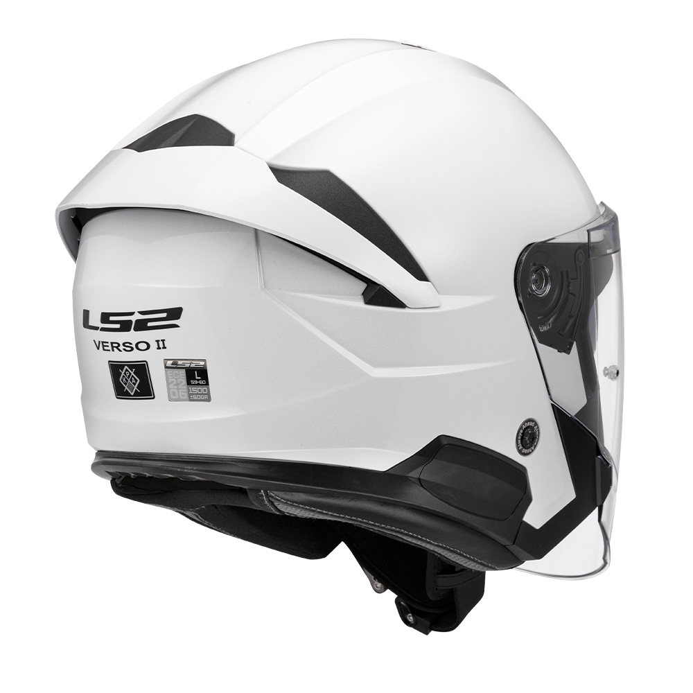 Kaciga LS2 Jet OF618 VERSO II SOLID bela XL