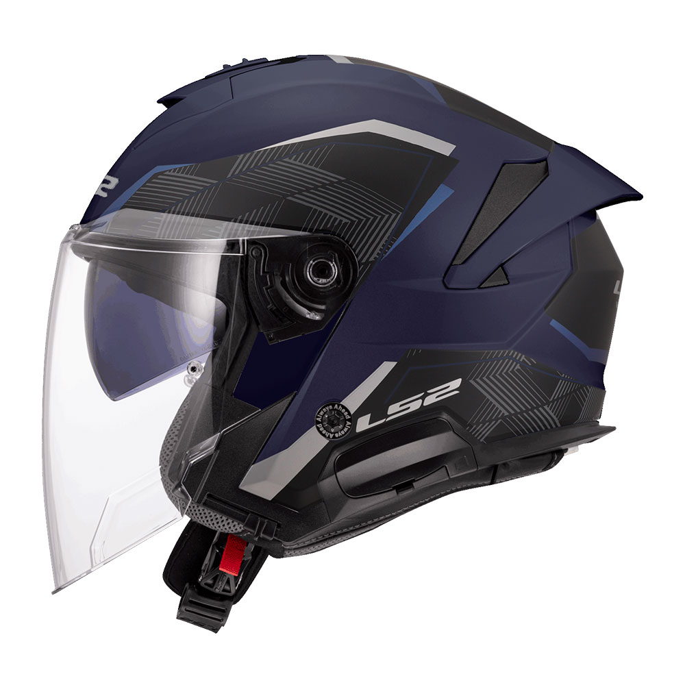 Kaciga LS2 Jet OF618 VERSO II AIR mat plava L