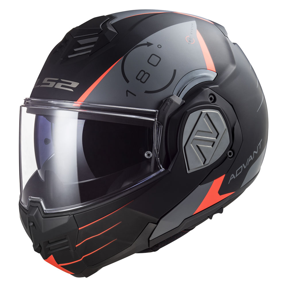 Kaciga LS2 Flip Up FF906 ADVANT CODEX mat crna sa naočarima XXL