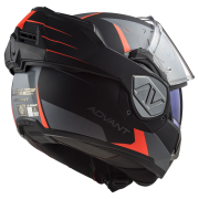 Kaciga LS2 Flip Up FF906 ADVANT CODEX mat crna sa naočarima XXL