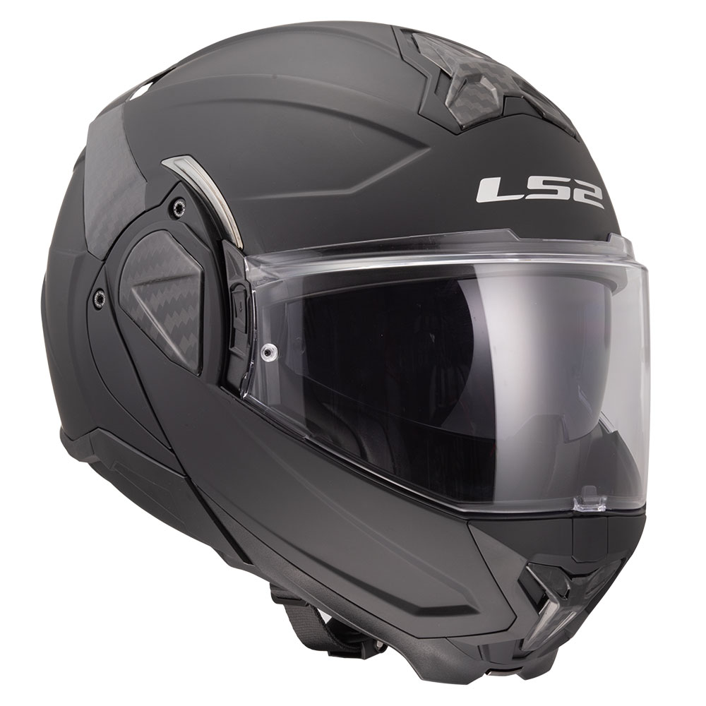 Kaciga LS2 Flip Up FF910 ADVANT II SOLID mat crna 3XL