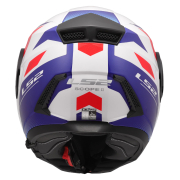 Kaciga LS2 Flip Up FF902 SCOPE II DURIA belo plavo crvena S