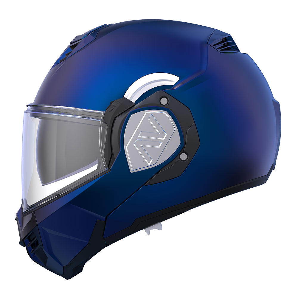 Kaciga LS2 Flip Up FF906 ADVANT SOLID mat plava L