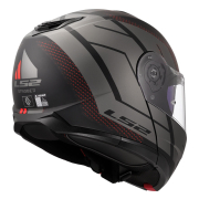 Kaciga LS2 Flip Up FF908 STROBE II CODE crno siva XXL