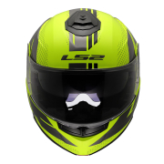 Kaciga LS2 Flip Up FF908 STROBE II CODE žuto siva XL