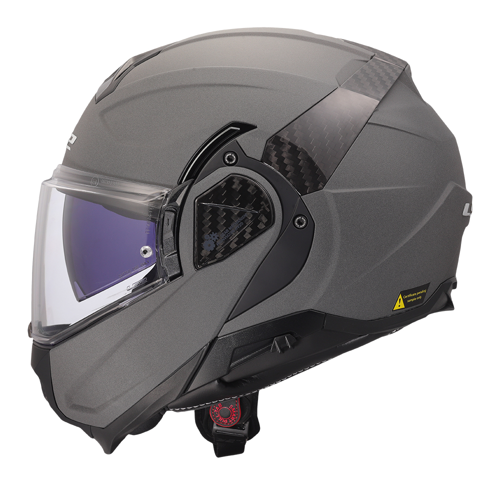 Kaciga LS2 Flip Up FF910 ADVANT II SOLID beton siva XL