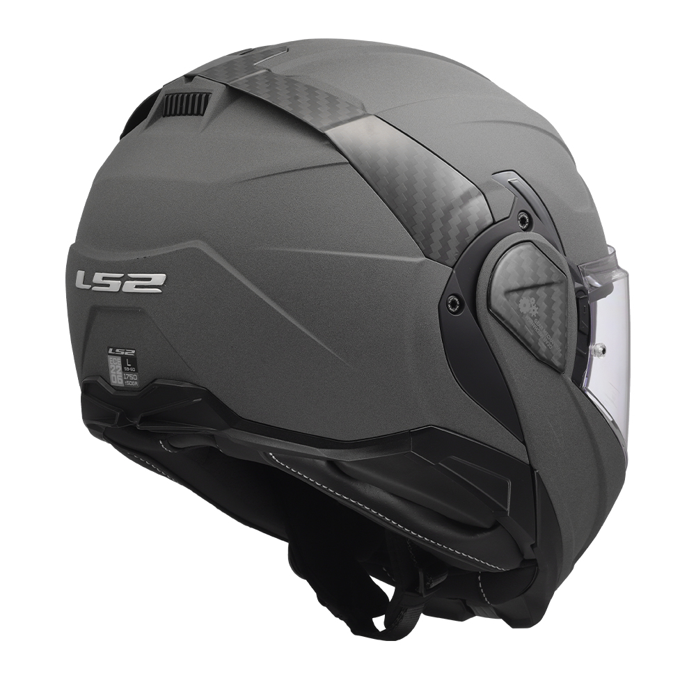 Kaciga LS2 Flip Up FF910 ADVANT II SOLID beton siva XL