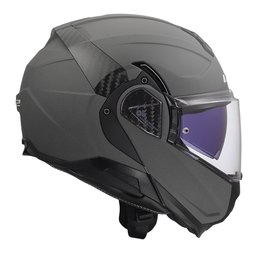 Kaciga LS2 Flip Up FF910 ADVANT II SOLID beton siva XL