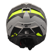 Kaciga LS2 Flip Up FF910 ADVANT II TRIPLE LIGHT siva XXL