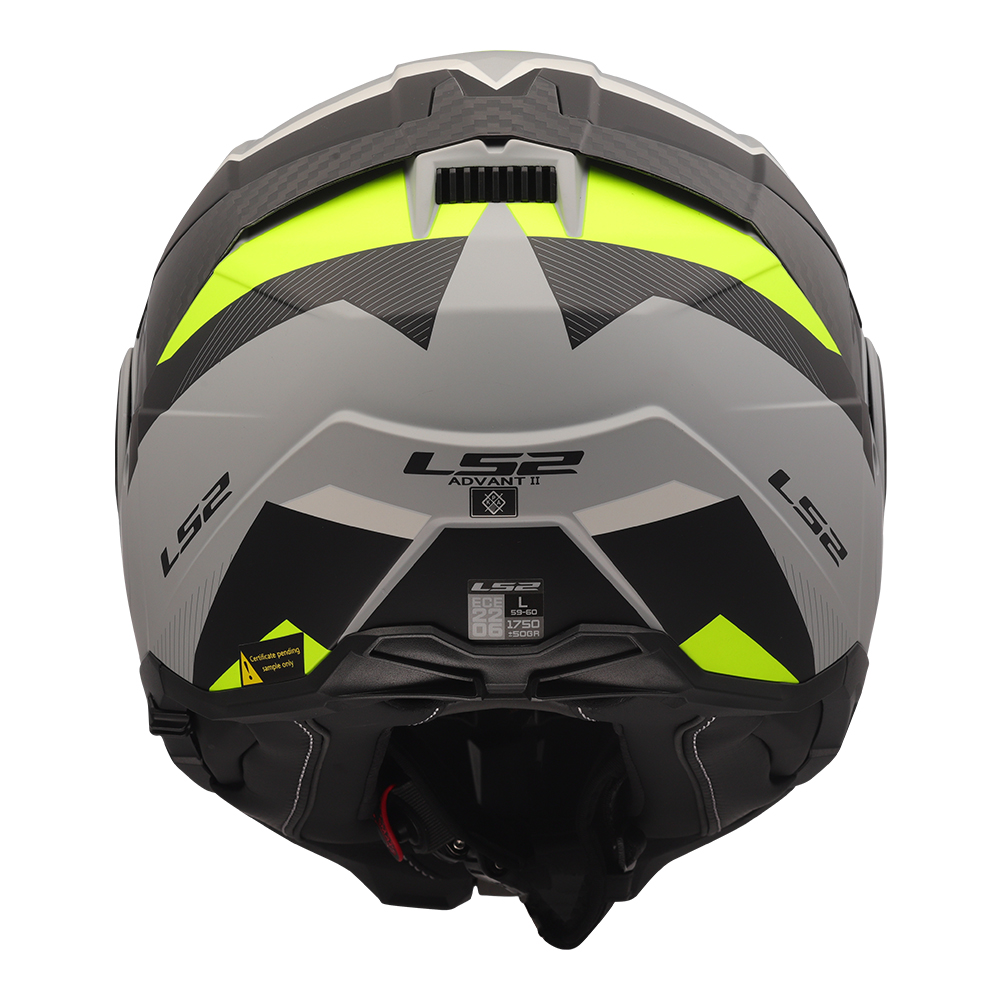 Kaciga LS2 Flip Up FF910 ADVANT II TRIPLE LIGHT siva XXL